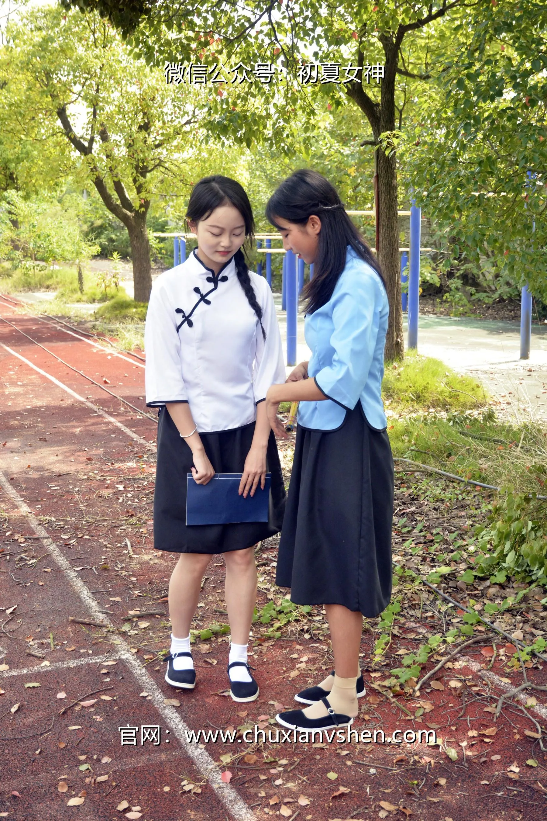 初夏女神 NO.034 点点、双双 民国姐妹 [180P]插图